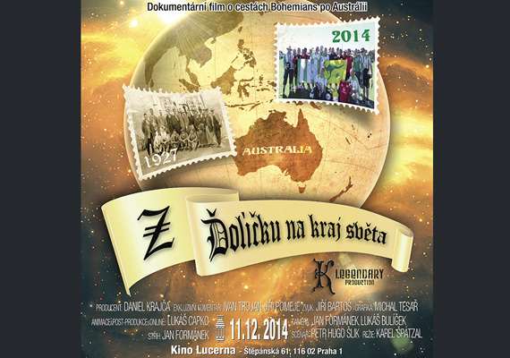 2014 - Klient: K Legendary, Praha / Dokument - Animace, postprodukce, online střih, design plakátu - Premiéra 11.12. 2014 v Lucerna Praha
