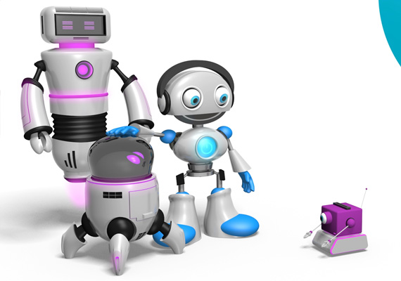 2022 - Client: ČSOB Pojišťovna / 3D animation, textures, models (robots + some other elements), scenes, edit, postproduction
